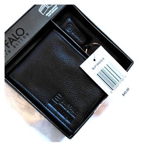 Buffalo David Bitton men's black wallet